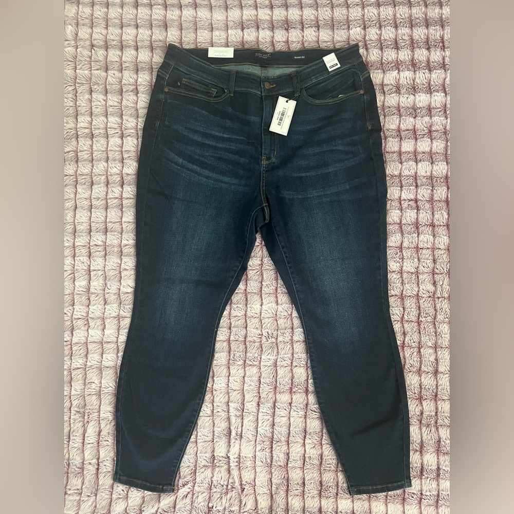 Judy Blue Dark Wash Skinny Jeans